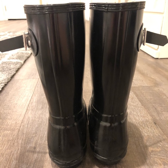 Hunter Black Rain Boots - Picture 5 of 5
